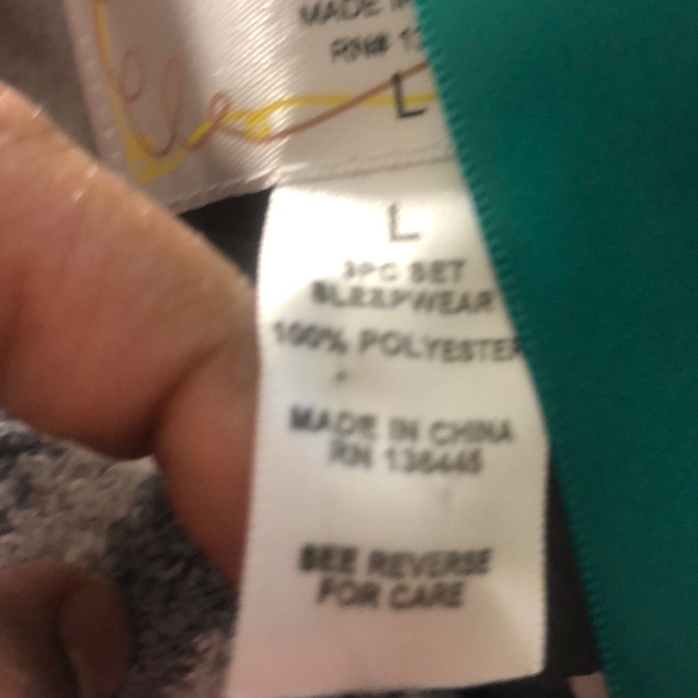 Good night 3 piece pj set- large size - Picture 7 of 7